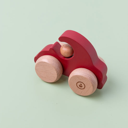 Single Push Car - Red