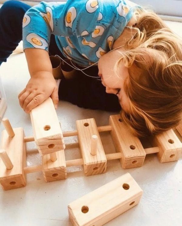 Knock-a-Block Set - Stumped Wooden Toys