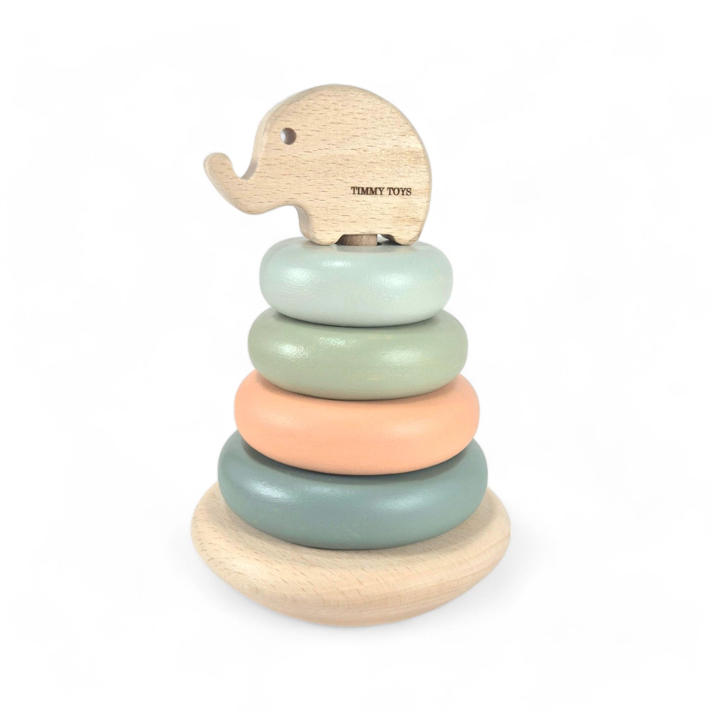 Elephant Balancing Rocking Ring Stacker