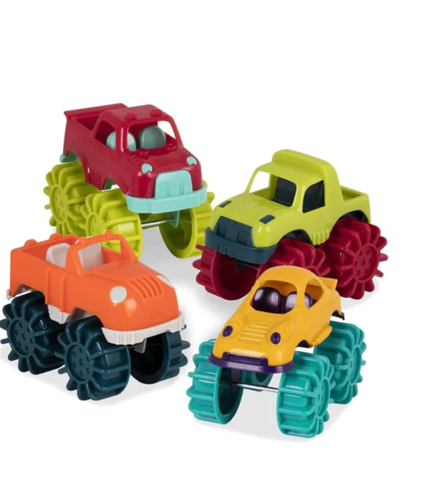 Mini Monster Trucks - Battat Toys