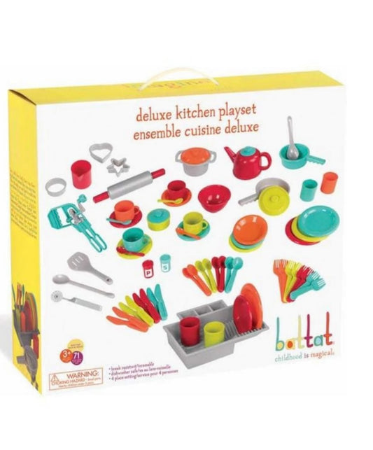 Deluxe Kitchen Playset - Battat Toys